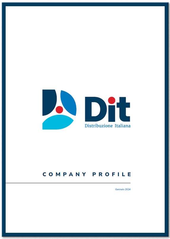 Cover Company Profile Dit - bottone per visualizzare il documento
