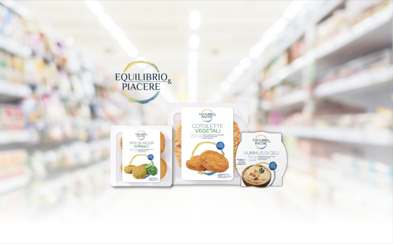 Groupage di prodotti vegetali della linea Equilibrio&Piacere