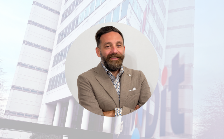 Foto a mezzo busto di Tommaso Pesante, nuovo IT Manager di Dit